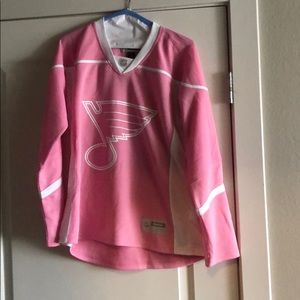 St. Louis Blues Pink Jersey never worn